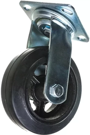 Колесо большегрузное поворотное SCd 63 150 мм обрезиненное РФ 1030008 купить в Нижневартовске