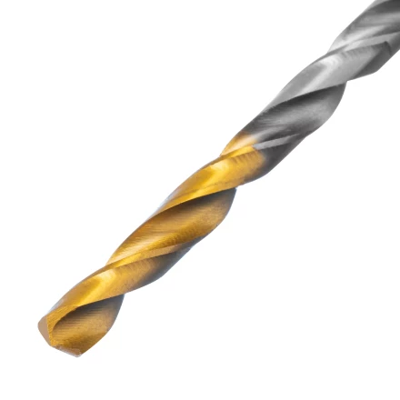 Сверло спиральное по металлу Denzel 4,5 x 80 мм, Р6М5, Golden Tip, 718231 купить в Нижневартовске