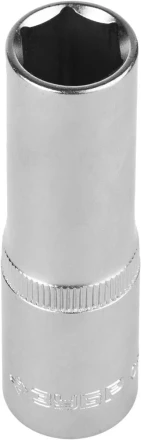 Головка торцовая ЗУБР "МАСТЕР" (1/2"), удлиненная, Cr-V, FLANK, хроматированное покрытие, 14мм 27726-14 купить в Нижневартовске