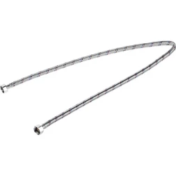 Подводка гибкая ЗУБР для воды, оплетка из нержавеющей стали, г/г 1/2&quot; - 1м 51005-G/G-100