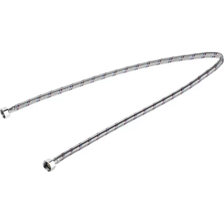 Подводка гибкая ЗУБР для воды, оплетка из нержавеющей стали, г/г 1/2" - 1м 51005-G/G-100 купить в Нижневартовске