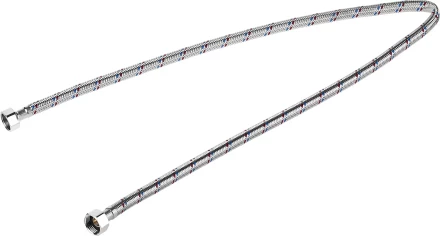 Подводка гибкая ЗУБР для воды, оплетка из нержавеющей стали, г/г 1/2" - 1м 51005-G/G-100 купить в Нижневартовске