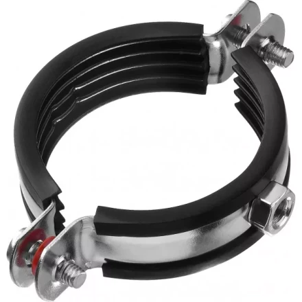 Хомут трубный с гайкой, оцинкованный, 2", 7шт, ЗУБР Мастер 37850-59-65 37850-59-65 купить в Нижневартовске