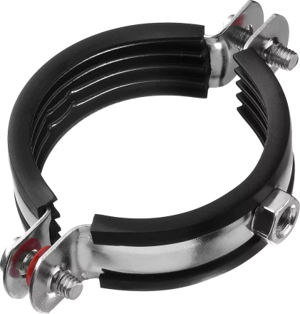 Хомут трубный с гайкой, оцинкованный, 2", 7шт, ЗУБР Мастер 37850-59-65 37850-59-65 купить в Нижневартовске