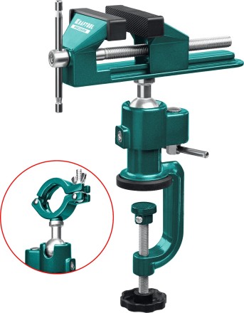 Тиски KRAFTOOL PRECISION шарнирно-поворотные 32711-75 купить в Нижневартовске