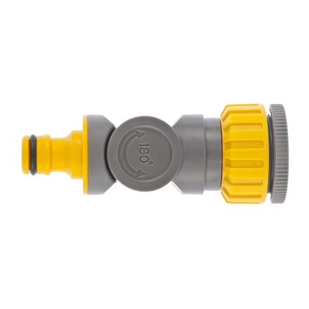 Соединитель штуцерный с внутренней резьбой 1/2" - 3/4" с шарниром PALISAD LUXE 66247 купить в Нижневартовске