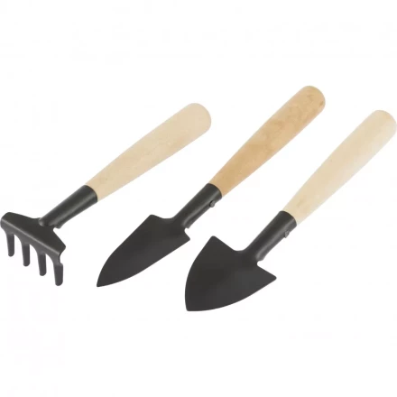 Набор по уходу за комнатными растениями деревянная рукоятка (лопатка, пика, грабли) Palisad 63042 купить в Нижневартовске