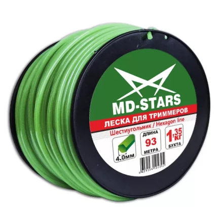 Леска для триммера HEXAGON LINE (шестиугольник) катушка 3,5ММХ122М купить в Нижневартовске