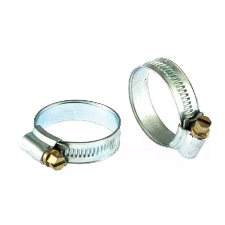 Хомуты металлические червячные 25-38 мм ширина 12 мм английский тип W1 2 шт Сибртех 47668 купить в Нижневартовске