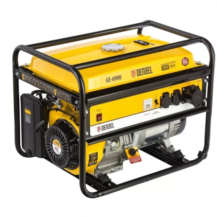 Генератор бензиновый DENZEL GE 6900 94637 купить в Нижневартовске