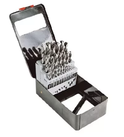 Набор сверл по мет 1,0-13,0мм 25шт белые, мет. коробка Кратон 1 05 01 015 купить в Нижневартовске