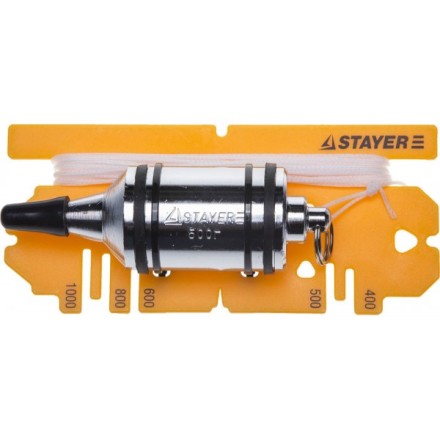 Отвес STAYER &quot;PROFI&quot; строительный со шнуром, с противоударными ободками, 500 г 06352-50 купить в Нижневартовске