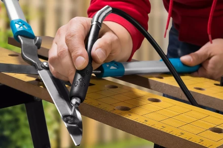 ЗУБР длина - 1 м, цанга 1.6 - 3.2 мм, гибкий вал с цанговым патроном (35944) купить в Нижневартовске