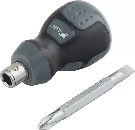 Отвертка комбинированная SL6,0 / Ph2 х 38 мм CrМо двухкомп. рукоятка MATRIX MASTER 11581 купить в Нижневартовске