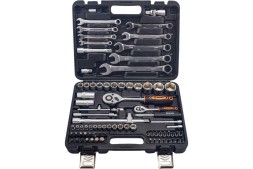 Набор инструментов, 1/2&quot;, 1/4&quot;, в кейсе 82 предм Вихрь 73/6/7/14