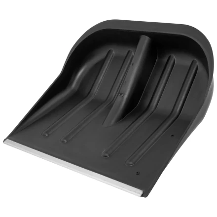 Лопата для уборки снега пластиковая, 465 х 415 мм, без черенка, Россия, Сибртех 614635 купить в Нижневартовске