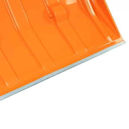 Движок для уборки снега пластиковый, 795х435х1280 мм, стальная рукоятка, усиленный, Сибртех 61669 купить в Нижневартовске