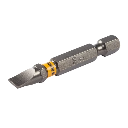 Бита SL6,0х50, сталь S2, шестигранный профиль, 10 шт. Е 6,3 Denzel 11660 купить в Нижневартовске