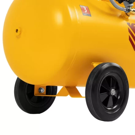 Компрессор безмасляный, малошумный DLS 1800/100,1800 Вт, 3x600, 100 л, 345 л/мин// Denzel 58028 купить в Нижневартовске