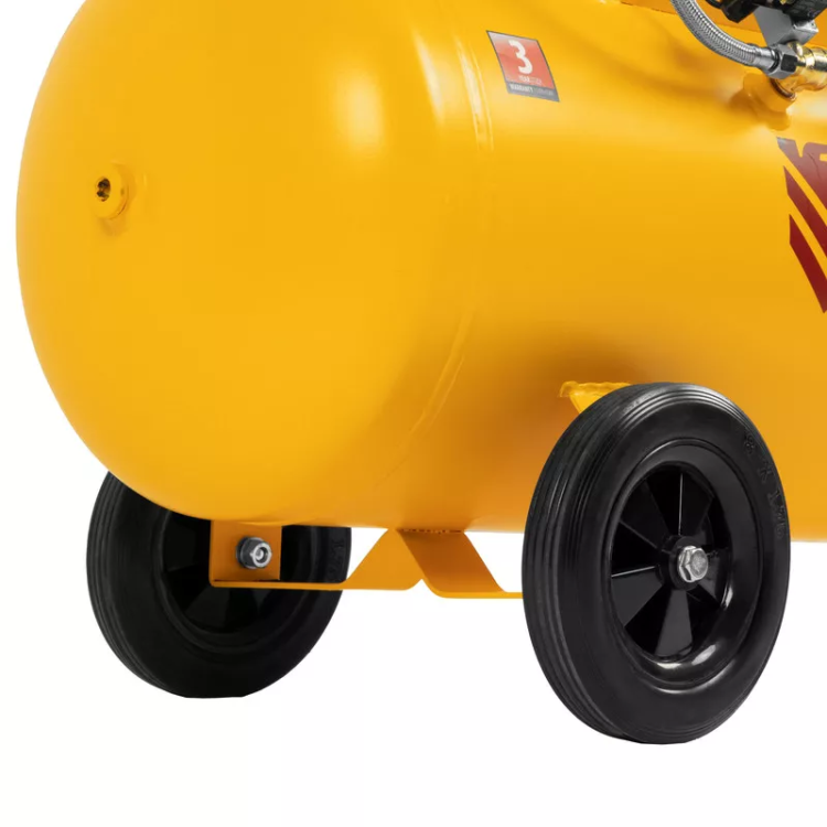 Компрессор безмасляный, малошумный DLS 1800/100,1800 Вт, 3x600, 100 л, 345 л/мин// Denzel 58028 купить в Нижневартовске