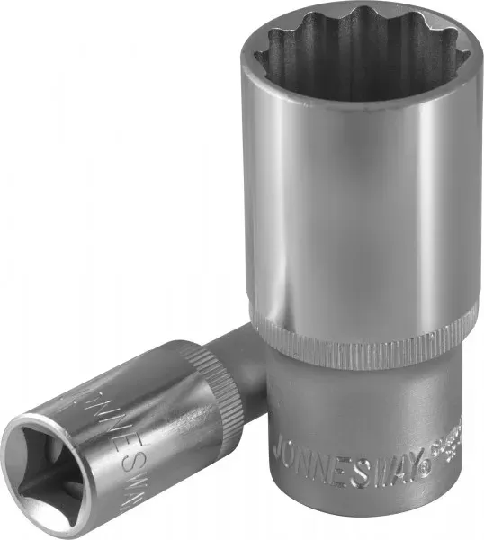 Головка торцевая глубокая 12-гранная 1/2" М10  S04НD4710 Jonnesway 49060 купить в Нижневартовске