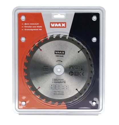 Диск пильный ф190х30 z32 дерево VMX 512420 купить в Нижневартовске