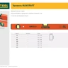 Уровень KRAFTOOL коробчатый усиленный, точность (0,5мм/м), 2 ампулы, 200 см 34577-200 купить в Нижневартовске