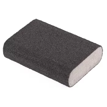 Губка для шлифования 100 х 70 х 25 мм овал твердая P80 MATRIX 75737 купить в Нижневартовске