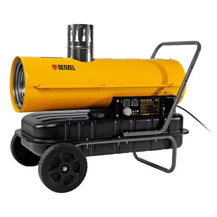 Дизельная тепловая пушка Denzel NHG-20i, 20 кВт, 600 м3/ч, непрямой нагрев, цифровой термостат купить в Нижневартовске