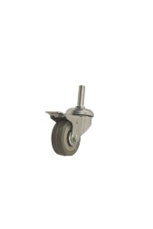 Колесо аппаратное поворотное SCtgb 25 50 мм с болтом и тормозом (F) 1003628