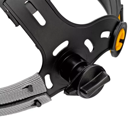 Щиток защитный лицевой с сеткой Denzel "СВОНА" НС-01 "ЛЮКС", плавная регулировка храповик, 89196 купить в Нижневартовске