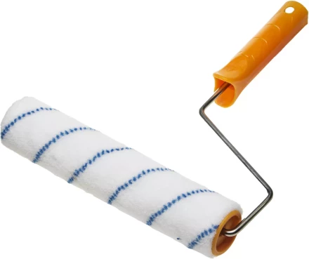 Валик NYLON ПОЛИАМИД малярный в сборе, ворс 6мм, бюгель 6мм, 40х240мм, STAYER Master 03041-24 купить в Нижневартовске