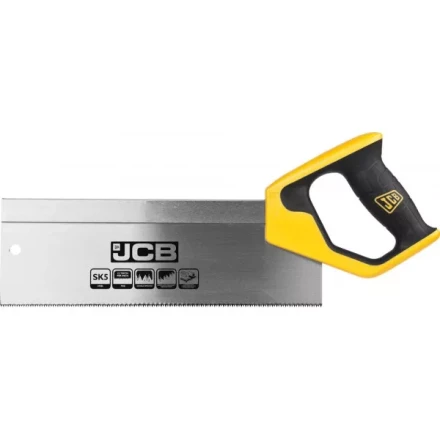 Пила JCB для стусла, полотно из стали SK5, 3-х гранные зубья, двухкомпонентная рукоятка, усиленный обушок, 300мм JSW001 купить в Нижневартовске