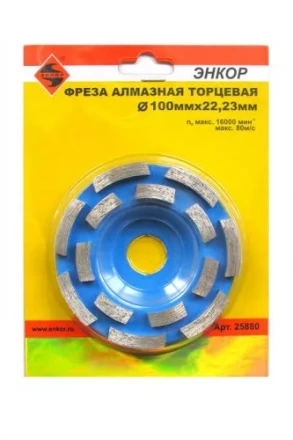 Чашка алм ф100х22,23 сегментЭксперт бетон Энкор 25880 купить в Нижневартовске