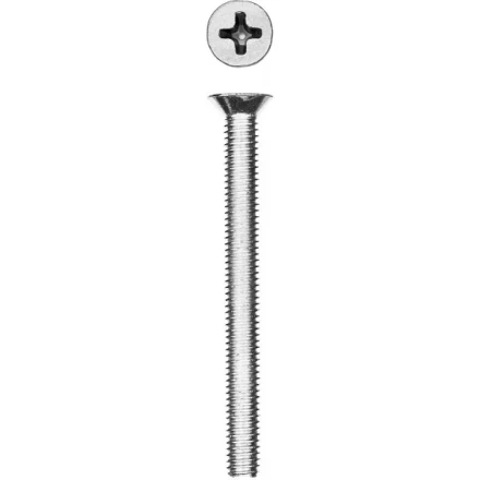 Винт DIN 965, M5 x 50 мм, 5 шт, кл. пр. 4.8, оцинкованный, ЗУБР 303116-05-050 купить в Нижневартовске