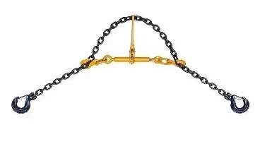 Стяжки цепные для крепления грузов с крюками  р-н 5.4 тонн L=4 метра купить в Нижневартовске