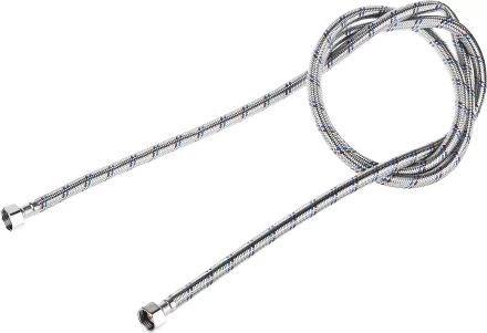 Подводка гибкая ЗУБР для воды, оплетка из нержавеющей стали, г/г 1/2" - 2м 51005-G/G-200 купить в Нижневартовске