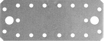 Крепежная пластина ЗУБР &quot;МАСТЕР&quot;, 140х55мм, 1шт 310236-140-55 купить в Нижневартовске