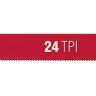 Полотно ЗУБР "МАСТЕР" по металлу 24 TPI  (шаг 1.0мм), Универсальное, 2шт 15853-24-2 купить в Нижневартовске
