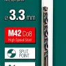 Сверла по металлу HSS-Co Оберон 29656-3.3 купить в Нижневартовске