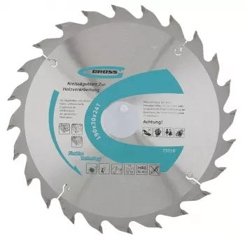 Пильный диск по дереву 190 x 30 x 24Т GROSS 73318 купить в Нижневартовске