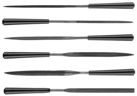 Набор STAYER "MASTER" Надфили, ручка из ПВХ, 100мм, 6шт 1603-10-H6_z01 купить в Нижневартовске