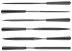 Набор STAYER &quot;MASTER&quot; Надфили, ручка из ПВХ, 100мм, 6шт 1603-10-H6_z01 купить в Нижневартовске