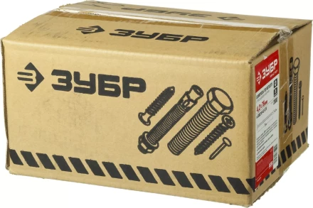 Саморезы ЗУБР с прессшайбой и сверлом по листовому металлу до 2 мм, PH2, 4,2х76 мм, 2000шт 4-300210-42-076 купить в Нижневартовске