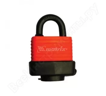 Замок навесной всепогодный 50 мм MATRIX 91824 купить в Нижневартовске