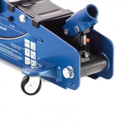 Домкрат гидравлический подкатной 2,5 т с фиксатором Safety Pin 140-385 мм Stels 51152 купить в Нижневартовске