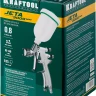 Краскопульт пневматический KRAFTOOL "PRO" Jeta 3000 mini, HVLP, c верхним бачком, 0,8мм 06561-0.8 купить в Нижневартовске