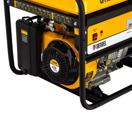 Генератор бензиновый DENZEL GE 7900 94638 купить в Нижневартовске