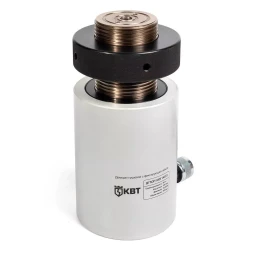 Домкрат грузовой с фиксирующей гайкой КВТ ДГ-100П50Г серия ПРОФИ (84586)