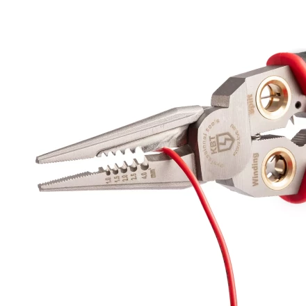 Мультитул-длинногубцы КВТ MT-03 (6 в 1) с функцией снятия изоляции и резки (102401) купить в Нижневартовске